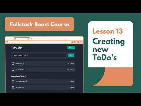 #13 Creating new