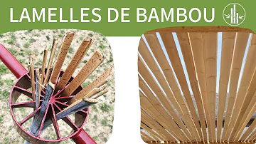 Comment fendre le bambou ?