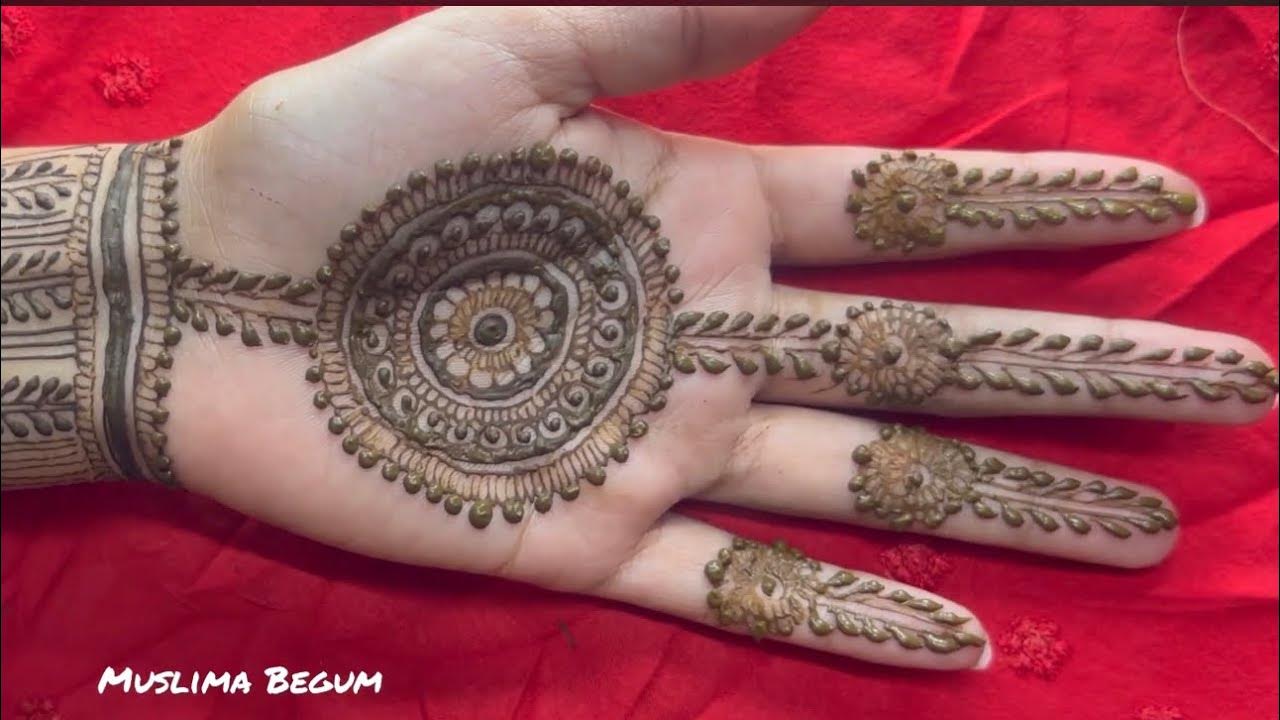 Ramjan Special mehandi || Special Eid Mehandi Design #muslimabegum ...