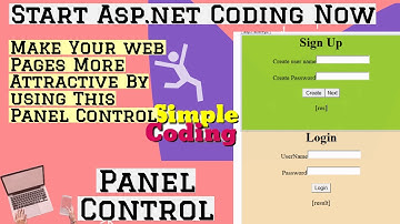 Asp.Net PANEL Control Example|100% Guarantee Video You
