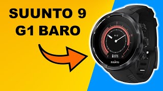 Suunto 9 G1 Baro Black Unboxing and Review (SS050019000)