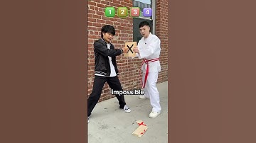 Karate Kid vs 1 Inch Punch!
