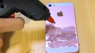 グルーガンでiphoneケース作ってみた Pds Youtube