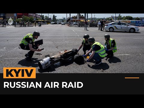 Kyiv under heavy russian bombardment | al jazeera newsfeed