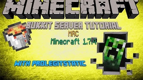 How To Make A Bukkit Server [MAC] Minecraft 1.7.4