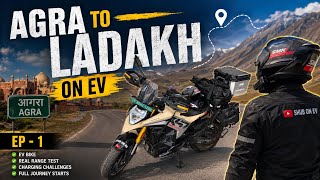 Agra to Ladakh on Ultraviolette X47 ⚡ | Ep - 1 Ladakh Series