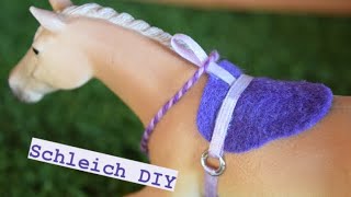 How to Make a Bare Back a Pad & Neck Rope for Schleich Horses