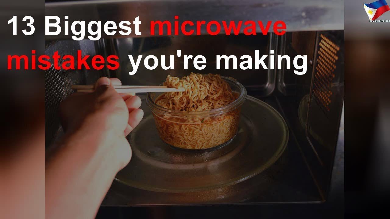 Biggest microwave mistakes you're making YouTube