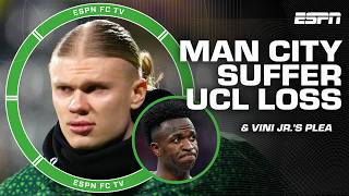 REACTION to Man City's UCL loss + Vini Jr. SPEAKS OUT after boos continue at Real Madrid | ESPN FC