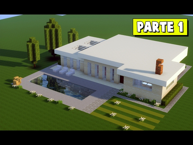 Minecraft: Tutorial Casa Super Moderna - Parte 1 – Видео Dailymotion