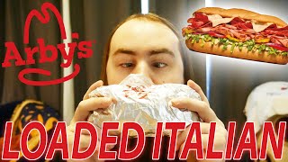 ARBYS NEW LOADED ITALIAN REVIEW