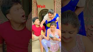 Wa for end 😍 #comedy #funniestvideo #funny #funnyscenes #fun #husbandwife #うわあ #funnymoment #comedy
