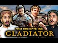 Villagers watch gladiator 2000  movie reaction  first time watching