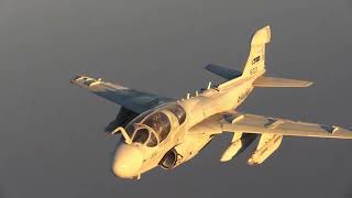 EA 6B Prowler in action
