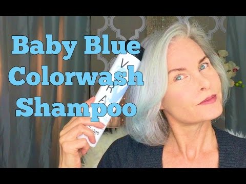 Viral Baby Blue Colorwash Shampoo Test
