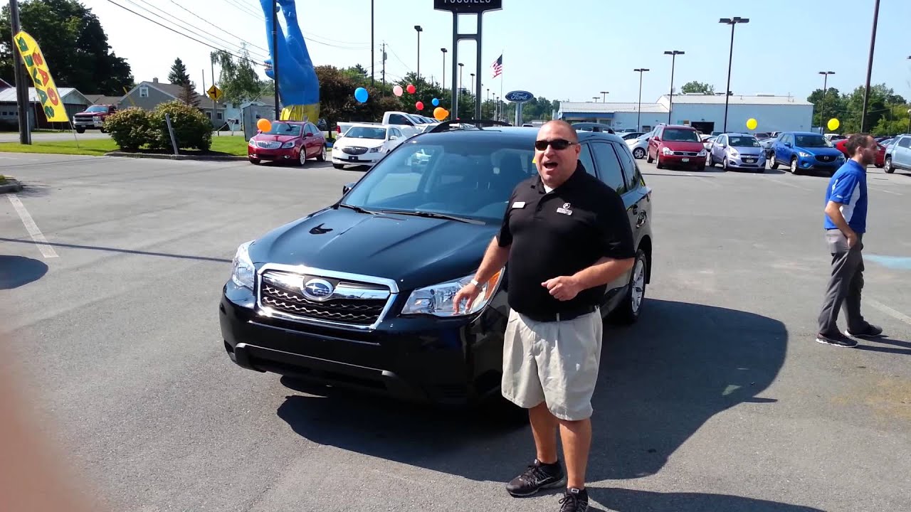 2014 Subaru Forester at Fuccillo Chevy in Adams YouTube