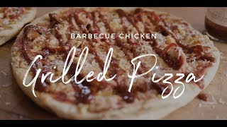 Barbecue Chicken Grilled Pizza