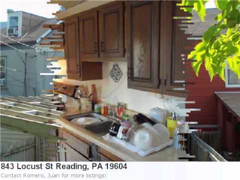 843 Locust St., Reading, PA home video tour