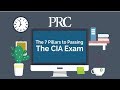 The 7 pillars to passing the cia exam
