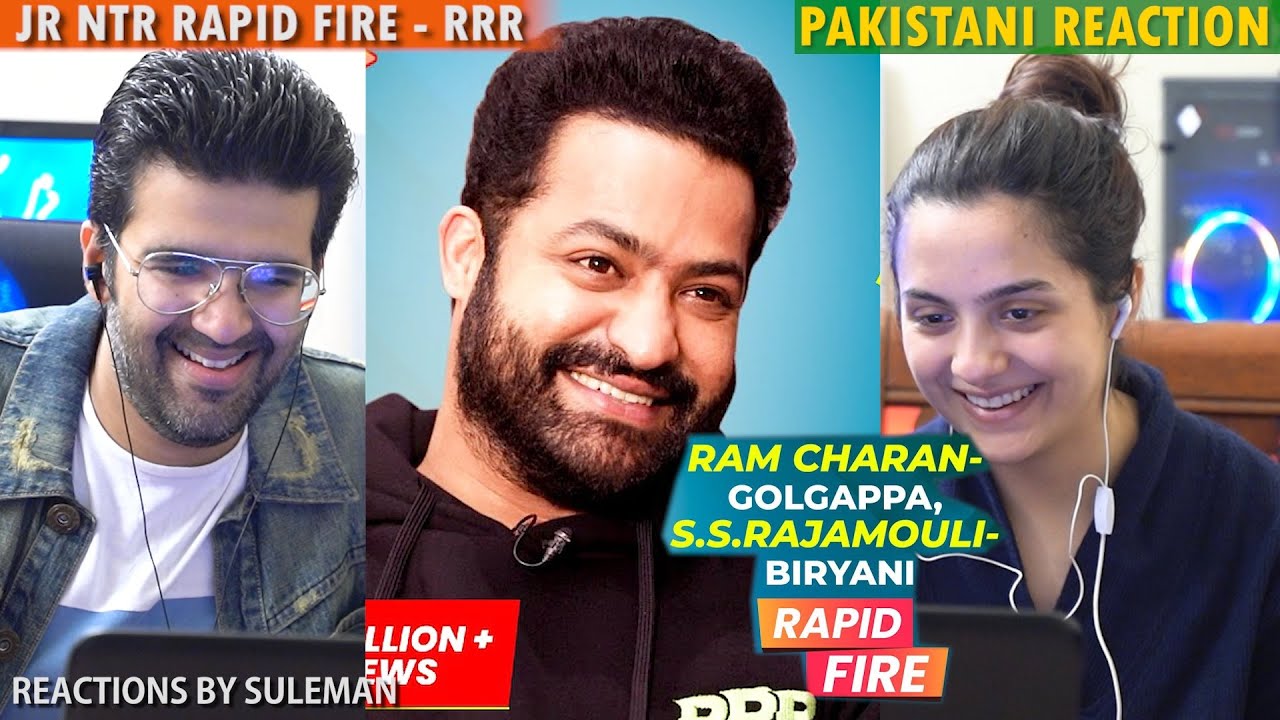 Pakistan Rrr Pakistani Couple Reacts To Jr.NTR's Rapid Fire-
