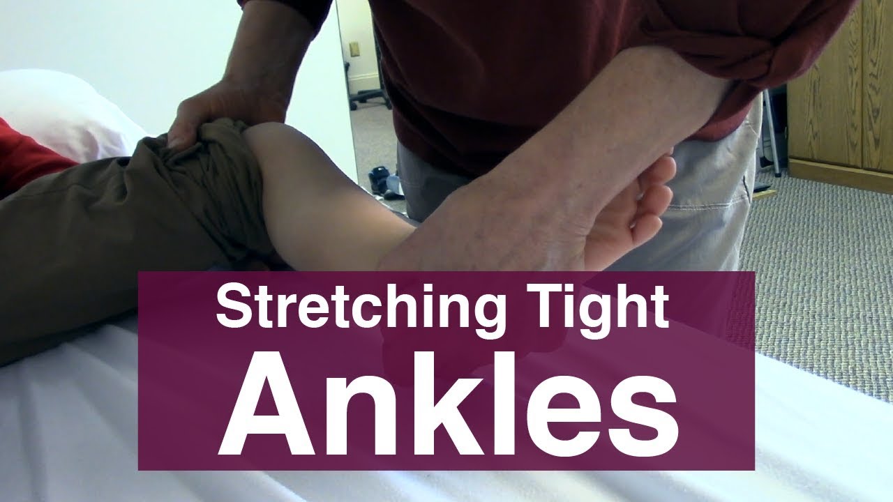 Stretching Tight Ankles Youtube 