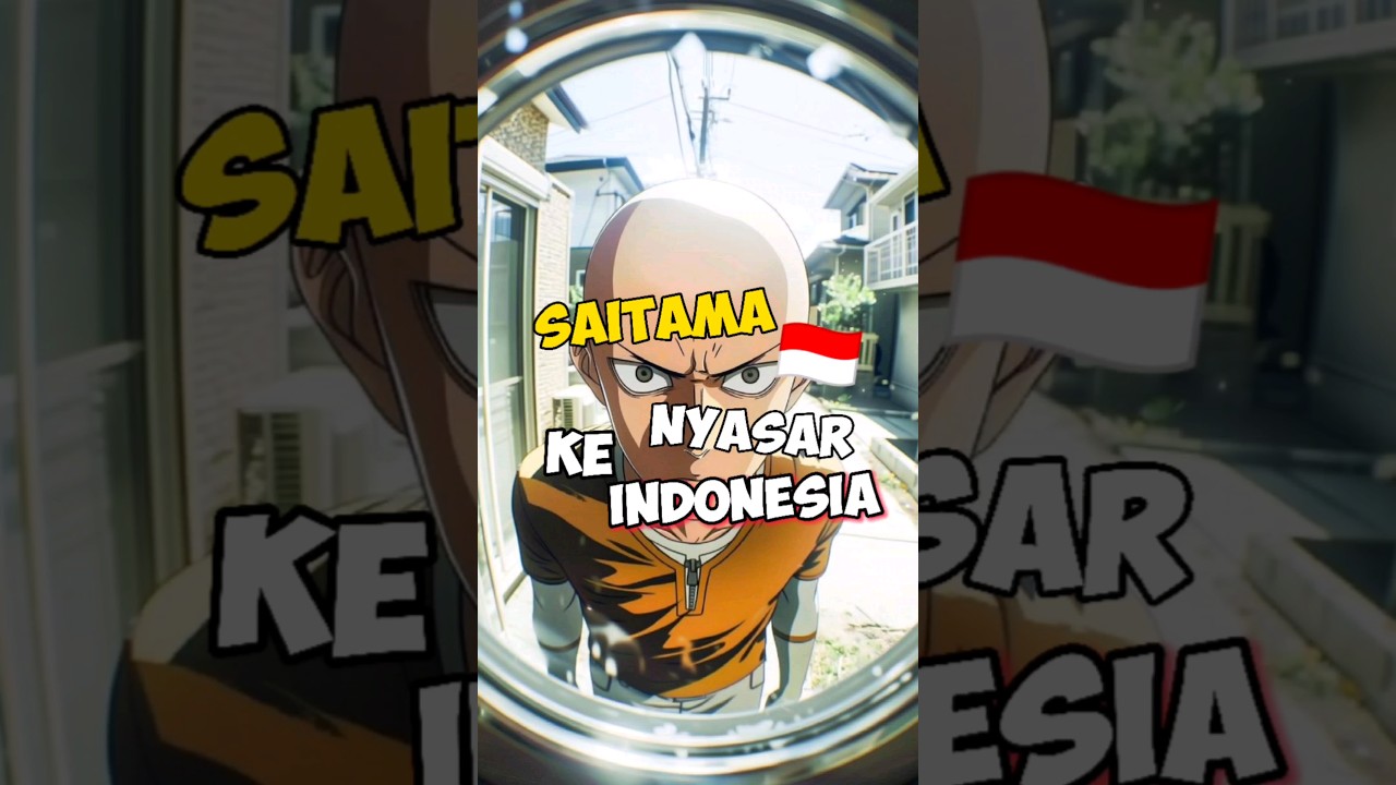 Lah saitama kok ada di INDONESIA🇮🇩🤔 