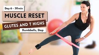 29 Min Lower Body Endurance Sculpt | Muscle Reset Day 6 | Glutes, Thighs &amp; Balance