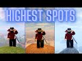 What are the highest spots on the Map? | Roblox The Wild West