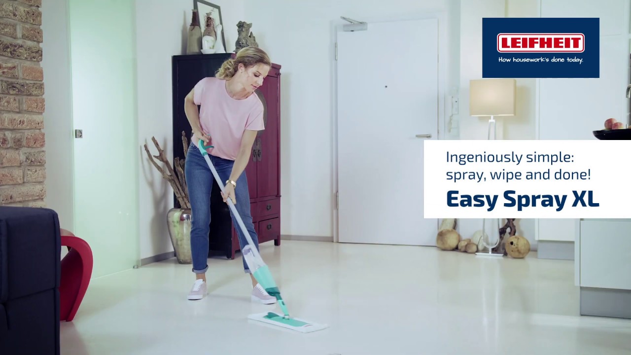 New: Comfort spray wiper for in between floor cleaning - Leifheit Group