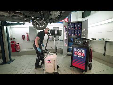 LIQUI MOLY Gear Tronic: How to Empty the Used Fluid Tank