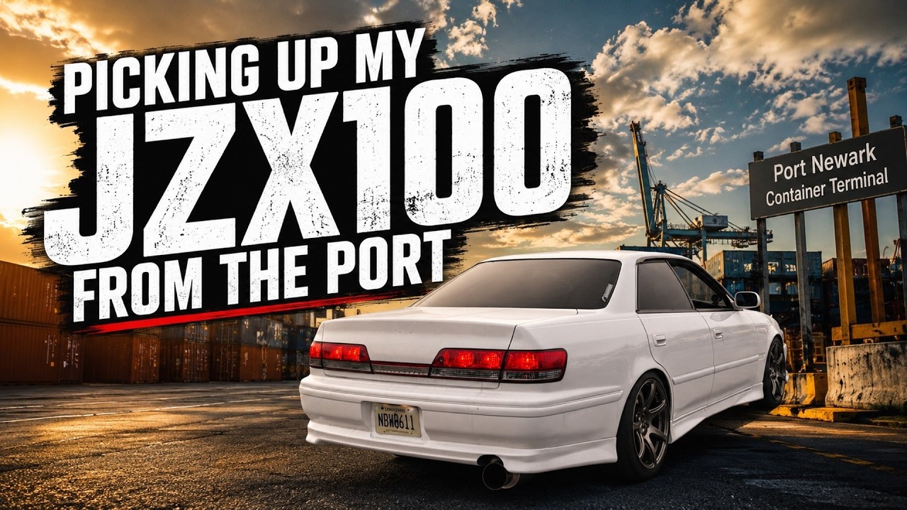 トラックトレーラー My JZX100 Finally Arrived From JAPAN!! 🇯🇵 - YouTube