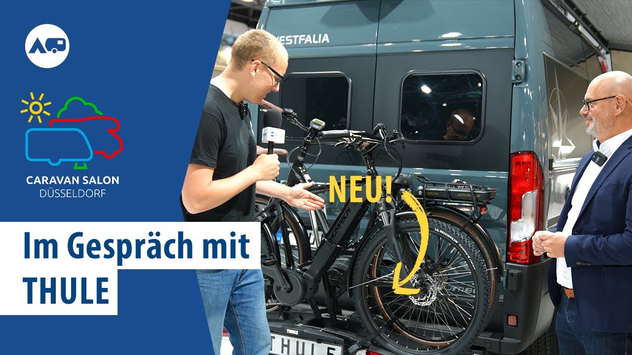Thule Epos: Neuer Heckträger mit innovativer Fahrradbefestigung