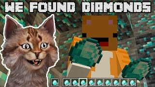 We Found So Much Diamonds In Minecraft 100 Days