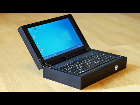 (Eng Sub) I had an herbal medicine box, so I made an 9-inch wooden mini laptop. Oriental Laptop