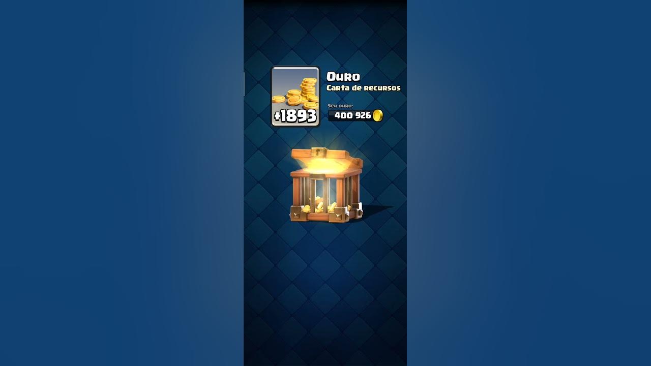 OURO GRÁTIS NO CLASH ROYALE 😱 