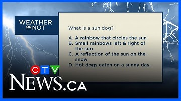 What is a sun dog? | Weather or Not Trivia
