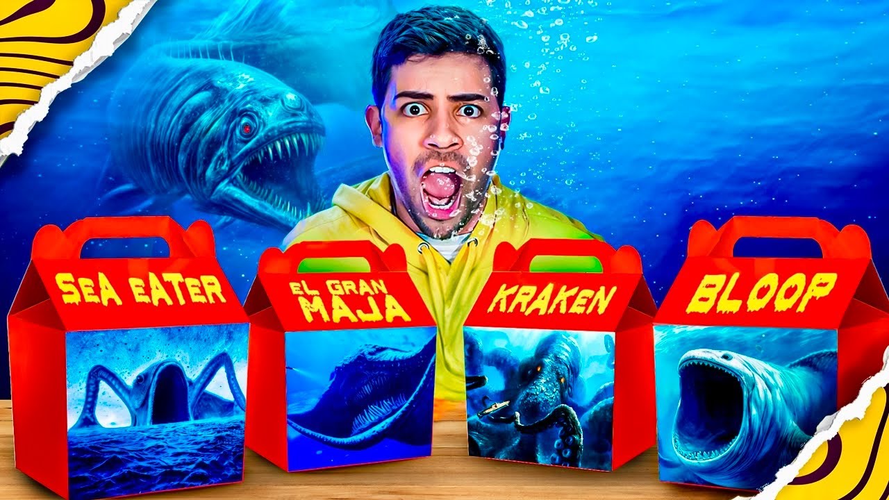 COMPREI CAIXAS DE MONSTROS MARINHOS DA DARKWEB