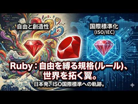 プログラミング言語・Ruby物語：創造性の解放か、それとも自由の剥奪か。それは“Ruby”が世界のインフラへと進化するための、避けては通れない決断だった。ルールの価値。なぜRubyは標準化されたのか