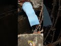 Outdoor Sewer Pipe Mouth Sealing Process✅ Rain, Odor, Rat &amp; Insect Proof, Leak-Proof &amp; Firm!🌧️🚽