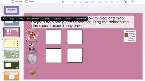 PPT Drag and Drop Tutorial