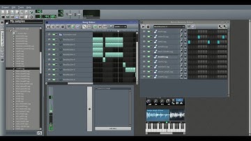 My first song with Linux Multi Media Software! (LMMS)