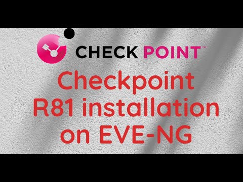 Install Checkpoint on Eve ng