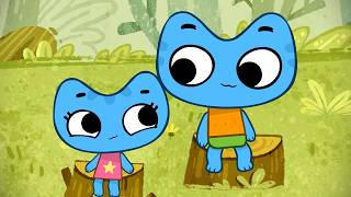 Imparare a superare le difficoltà — Kit e Kate — Cartoni animati per bambini