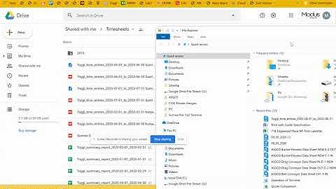 Hướng dẫn build timesheet use google drive