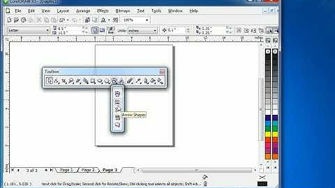 CorelDraw - ToolBox Overview