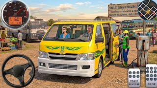 City Van Driving Simulator 3D Game: Real Van Driving Ride passenger Transport 2026! Android Gameplay screenshot 1