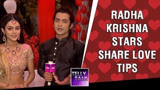 Radha Krishna stars Sumedh & Mallika share love tips for couples | Valentine's Day Special
