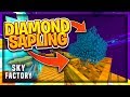 DIAMOND SAPLINGS!! (SkyFactory 4 Lets Play #4)