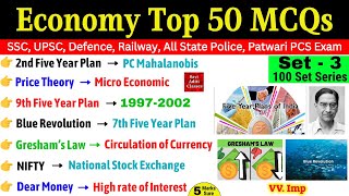 Economics Gk most important questions| Economics 50 MCQ Set 3 | Indian Economy for all Exam ssc upsc screenshot 4