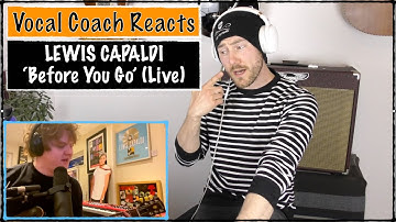 VOCAL COACH REACTS to Lewis Capaldi - 